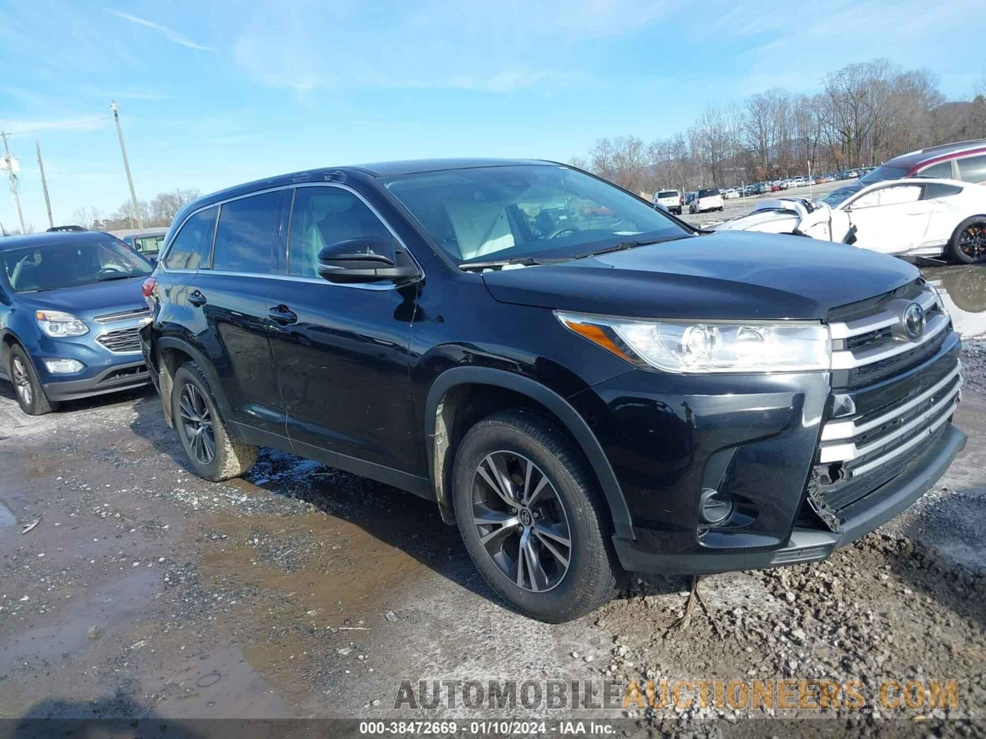 5TDBZRFH3KS962261 TOYOTA HIGHLANDER 2019