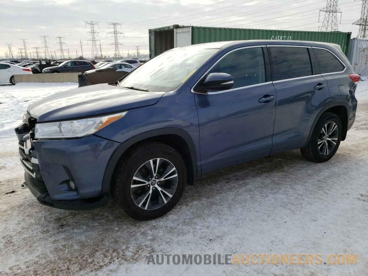 5TDBZRFH4HS375558 TOYOTA HIGHLANDER 2017