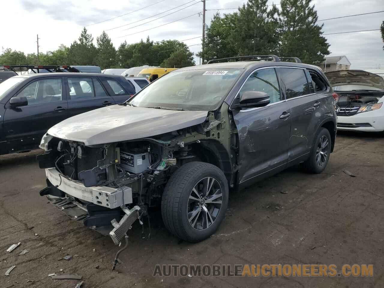 5TDBZRFH4HS386446 TOYOTA HIGHLANDER 2017