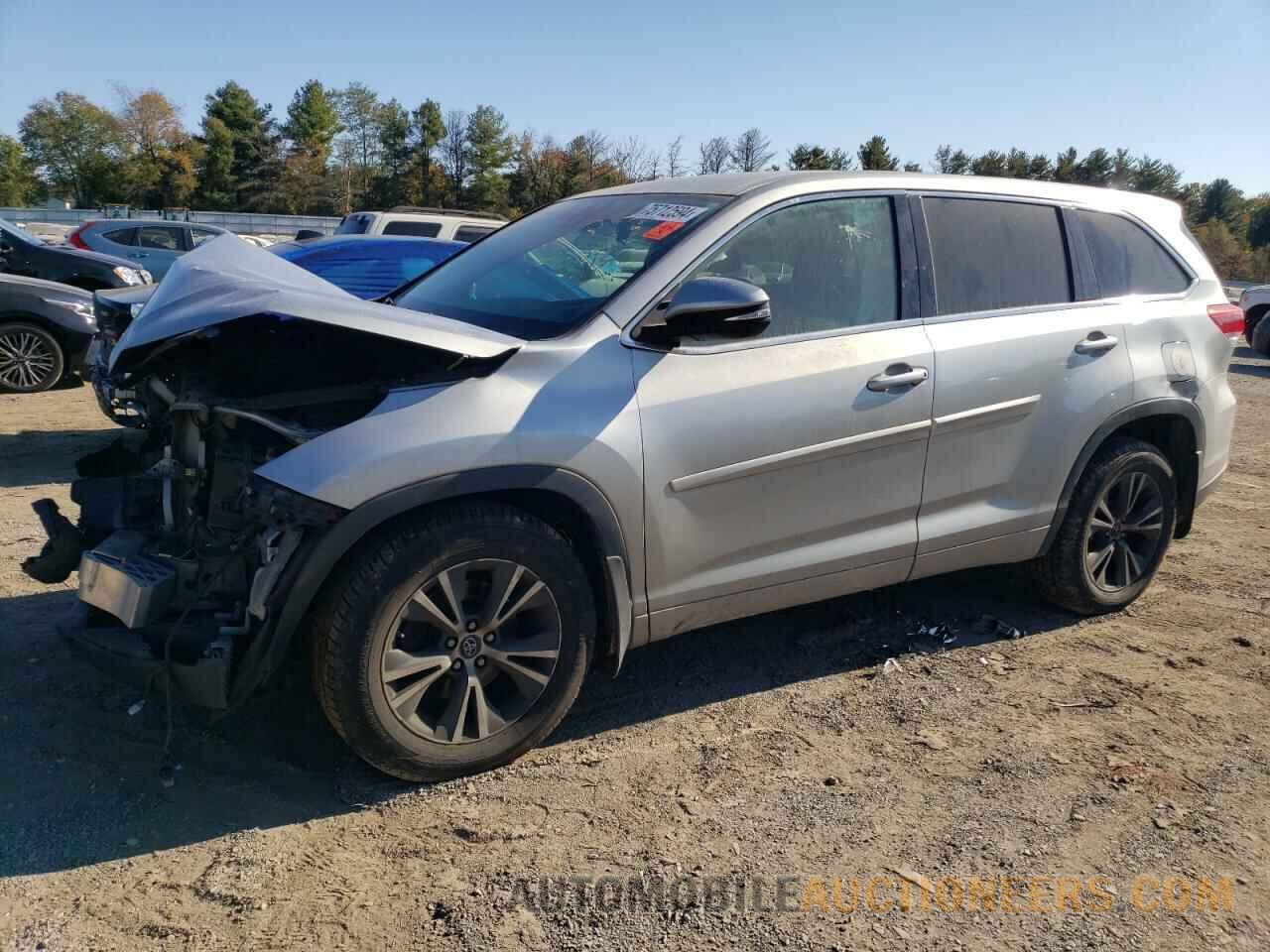 5TDBZRFH4HS432843 TOYOTA HIGHLANDER 2017