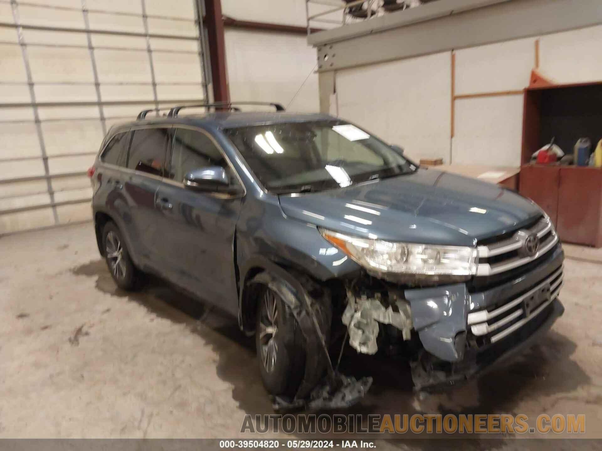 5TDBZRFH4JS835534 TOYOTA HIGHLANDER 2018