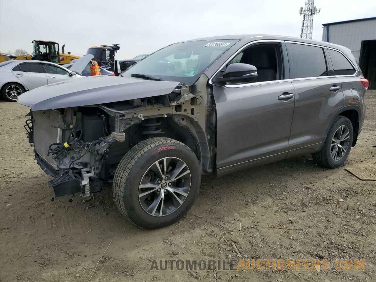 5TDBZRFH4JS839406 TOYOTA HIGHLANDER 2018