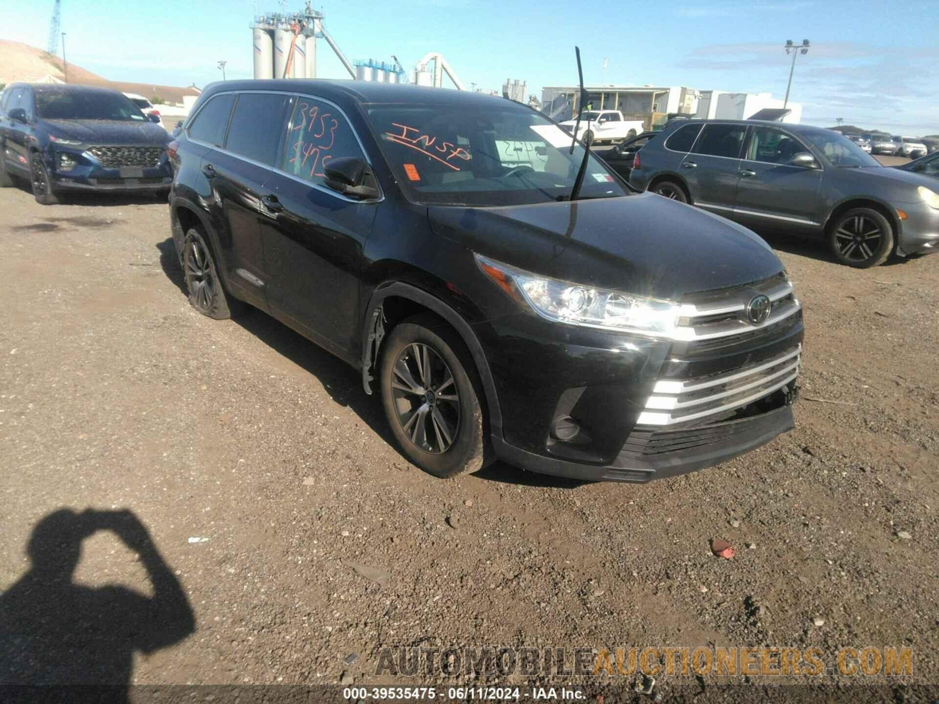 5TDBZRFH4JS909969 TOYOTA HIGHLANDER 2018