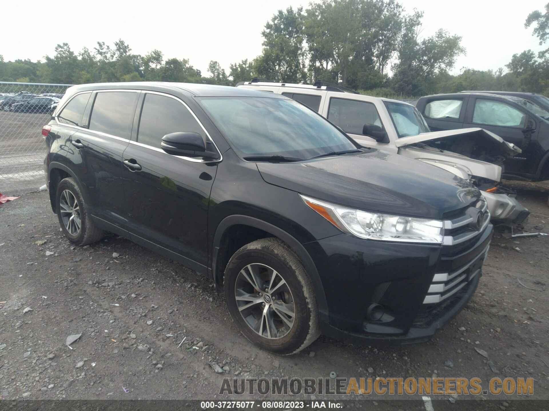 5TDBZRFH4KS704749 TOYOTA HIGHLANDER 2019