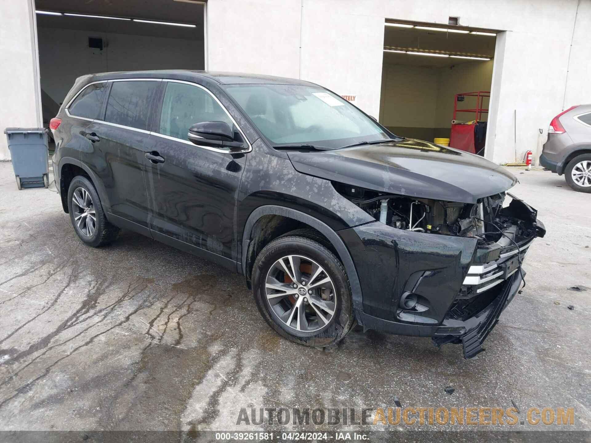 5TDBZRFH4KS729960 TOYOTA HIGHLANDER 2019