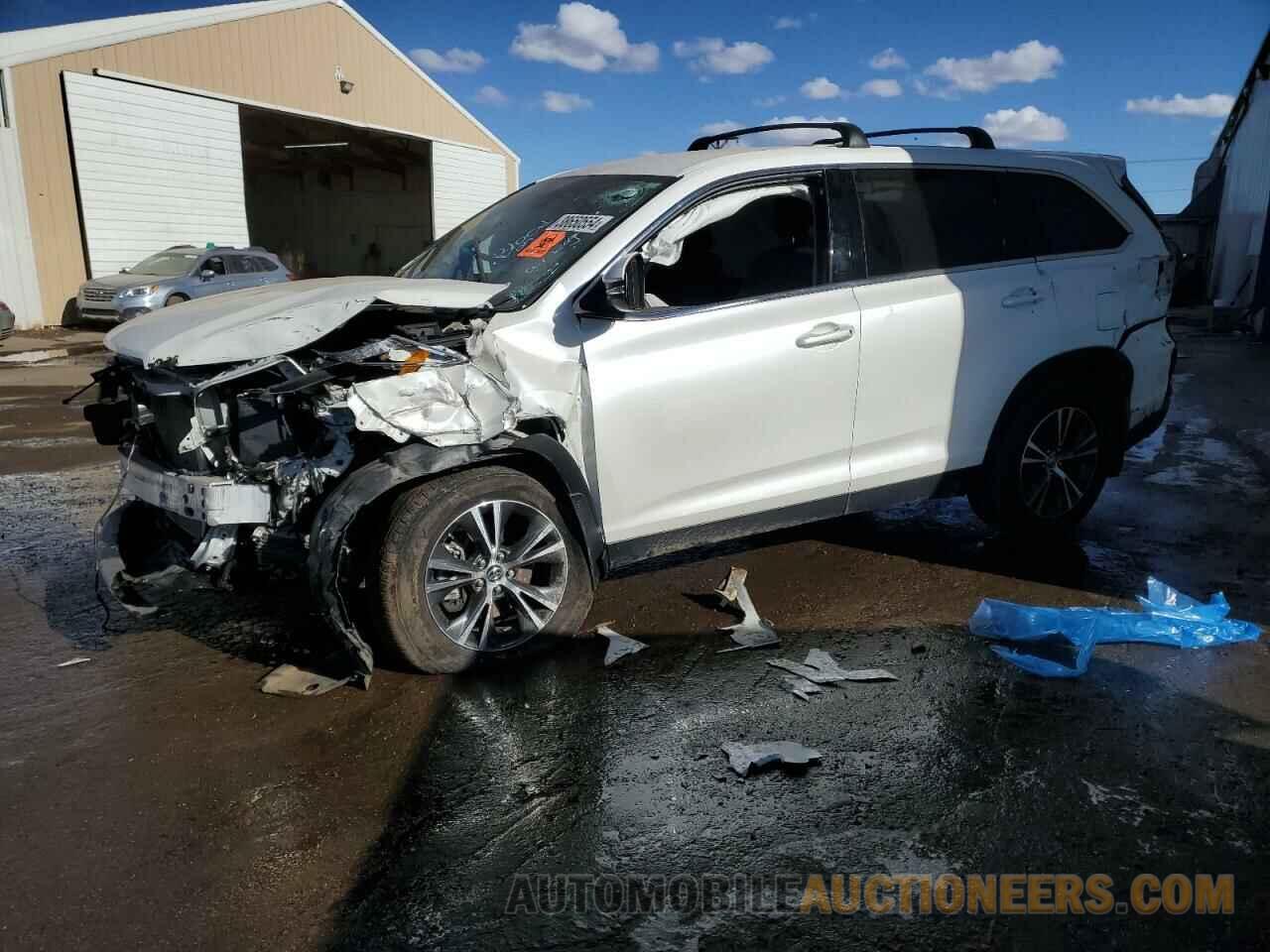 5TDBZRFH4KS740165 TOYOTA HIGHLANDER 2019