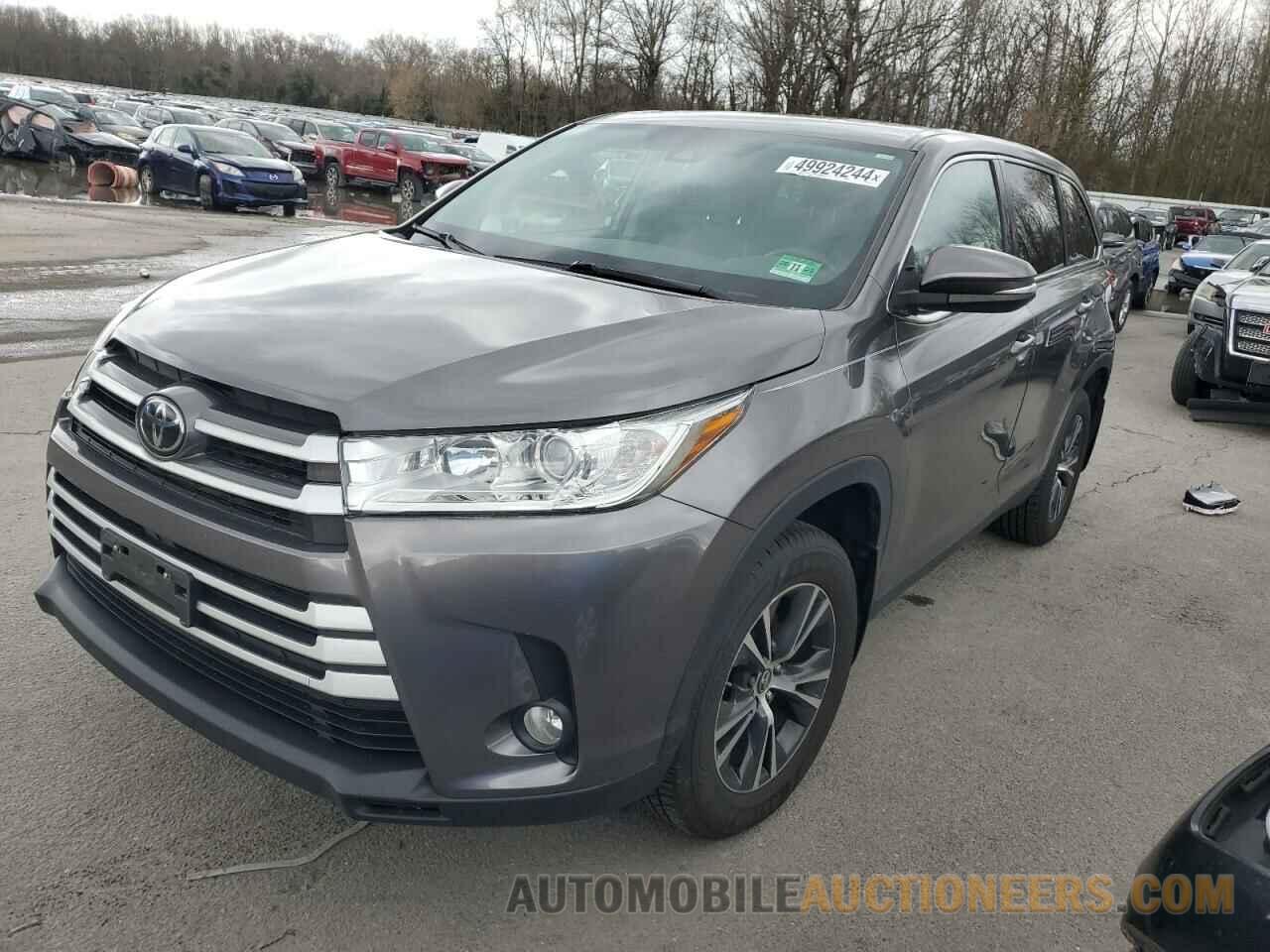 5TDBZRFH4KS920102 TOYOTA HIGHLANDER 2019