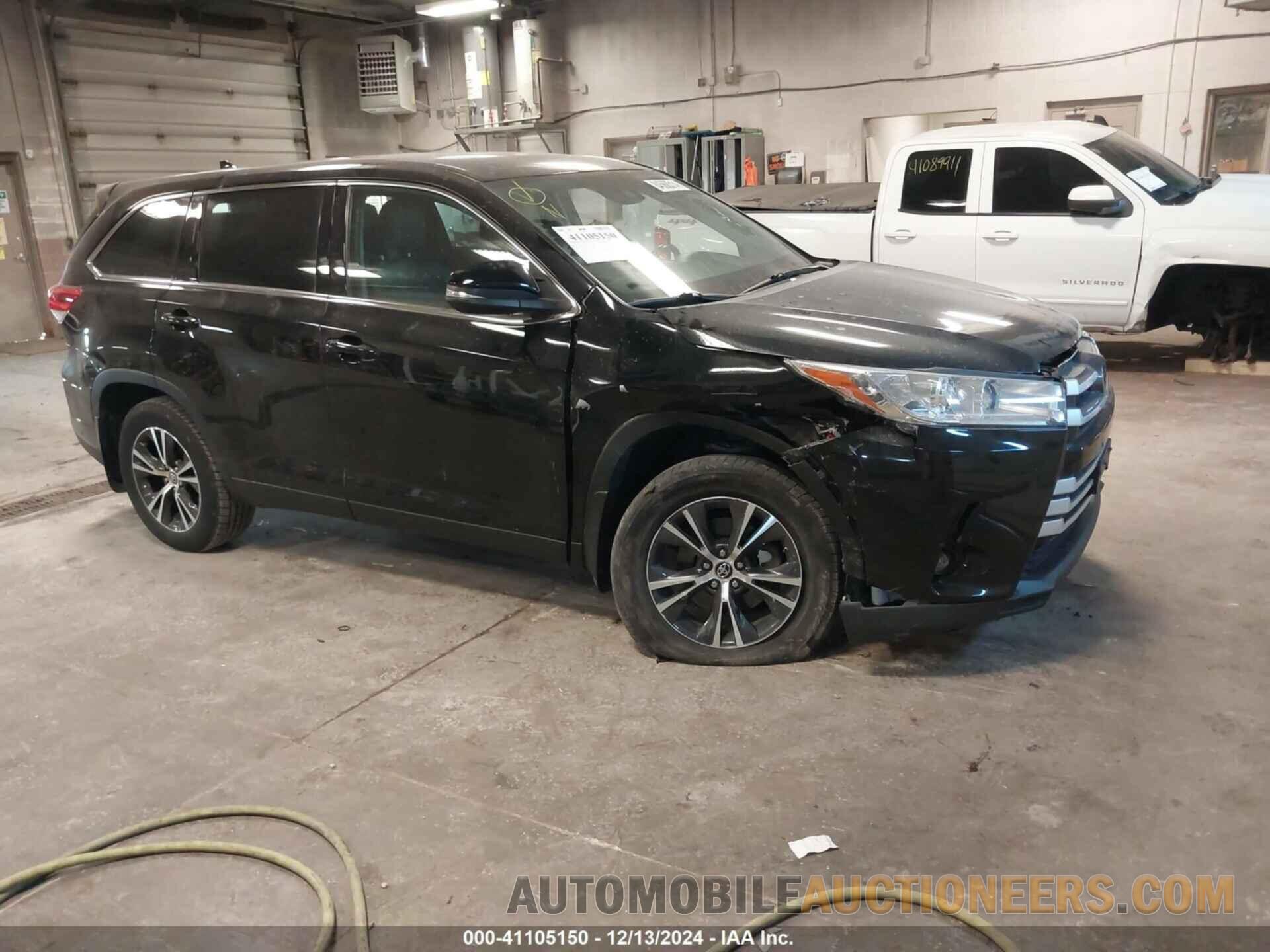 5TDBZRFH4KS926823 TOYOTA HIGHLANDER 2019