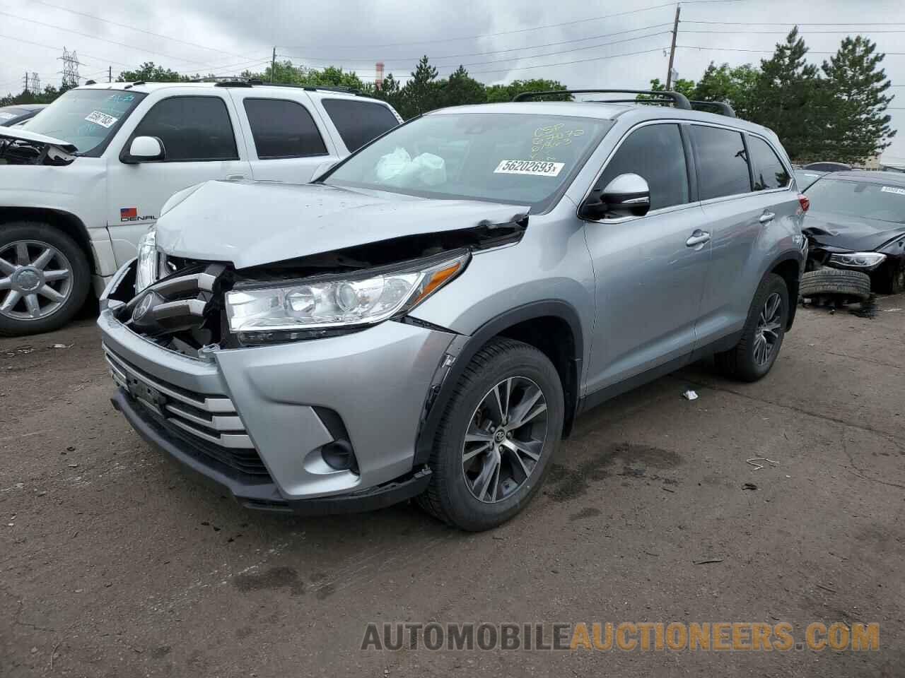 5TDBZRFH4KS928703 TOYOTA HIGHLANDER 2019