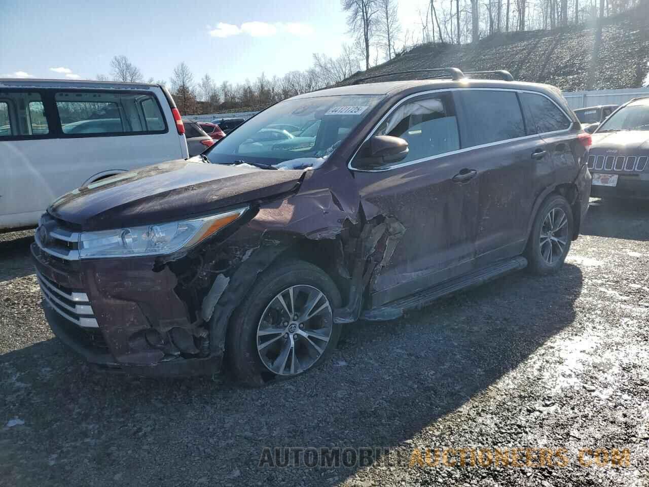 5TDBZRFH4KS931763 TOYOTA HIGHLANDER 2019