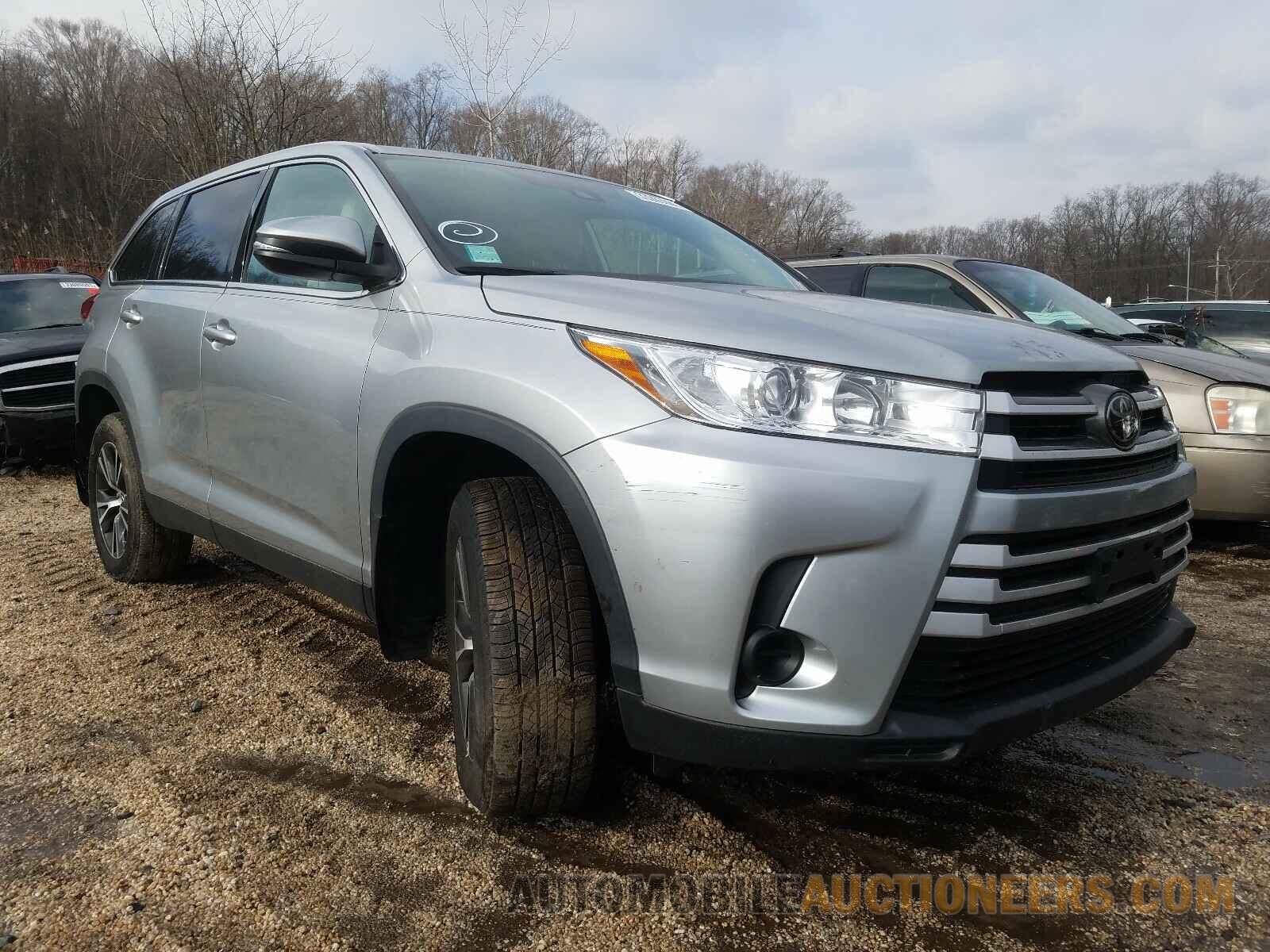 5TDBZRFH4KS933366 TOYOTA HIGHLANDER 2019