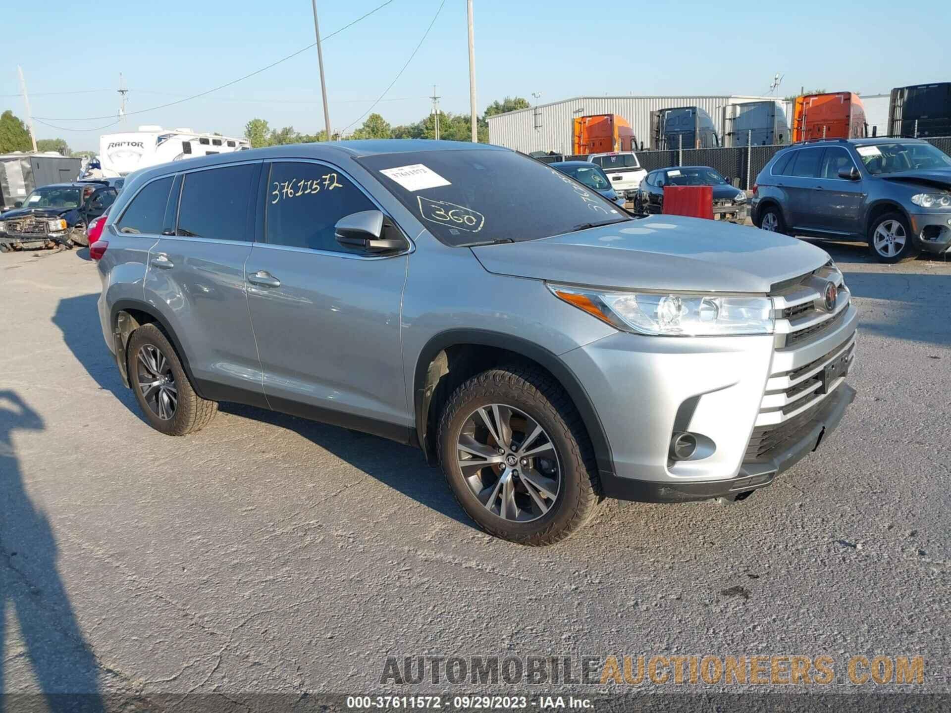 5TDBZRFH4KS960213 TOYOTA HIGHLANDER 2019