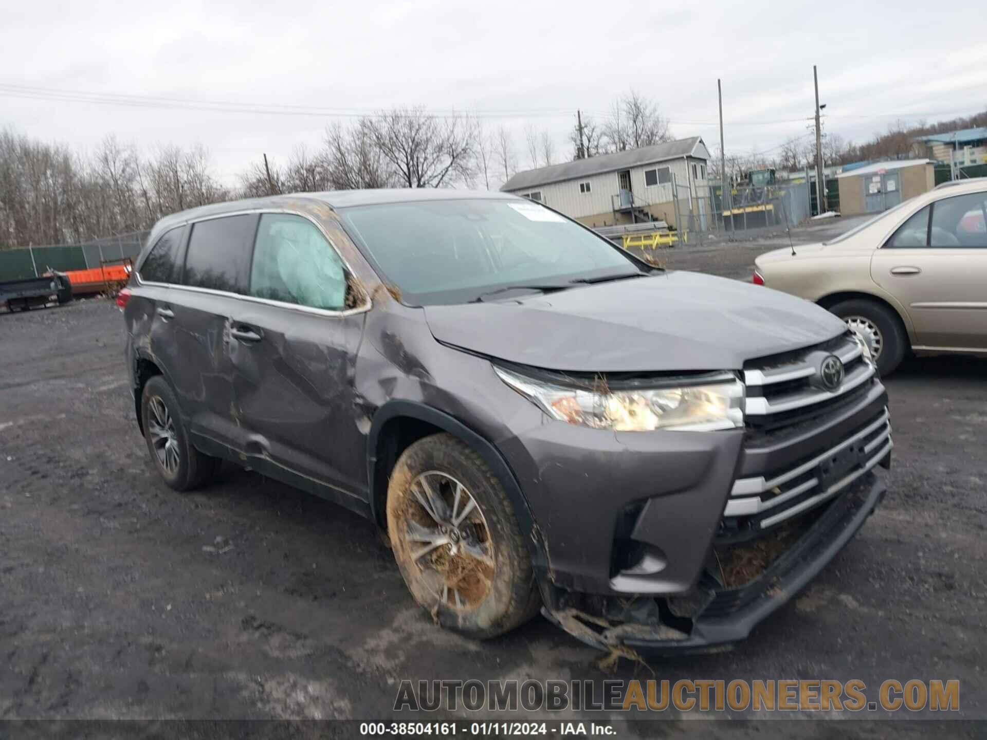 5TDBZRFH4KS961782 TOYOTA HIGHLANDER 2019