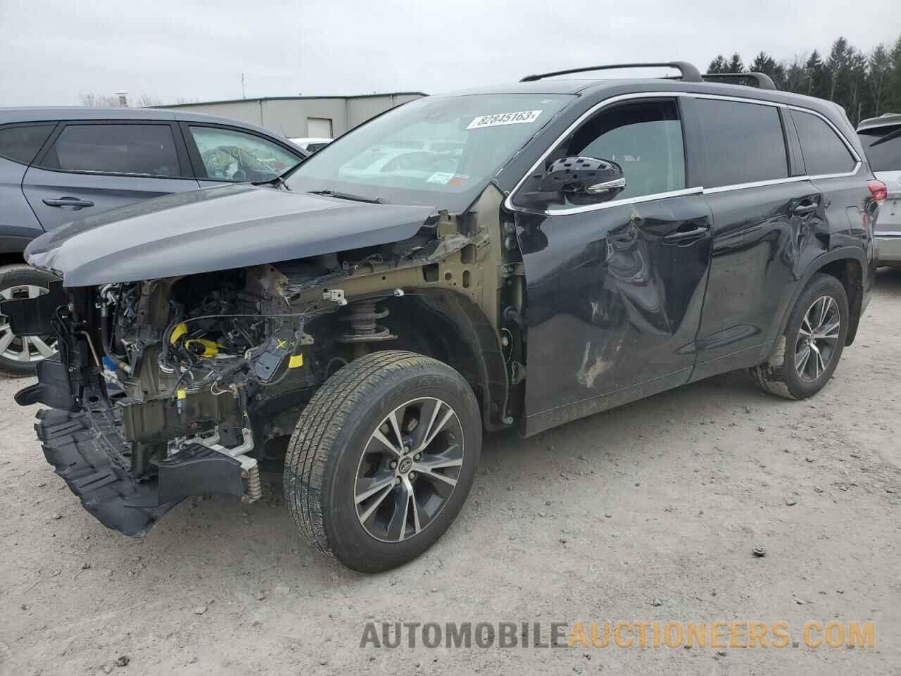 5TDBZRFH5HS392658 TOYOTA HIGHLANDER 2017