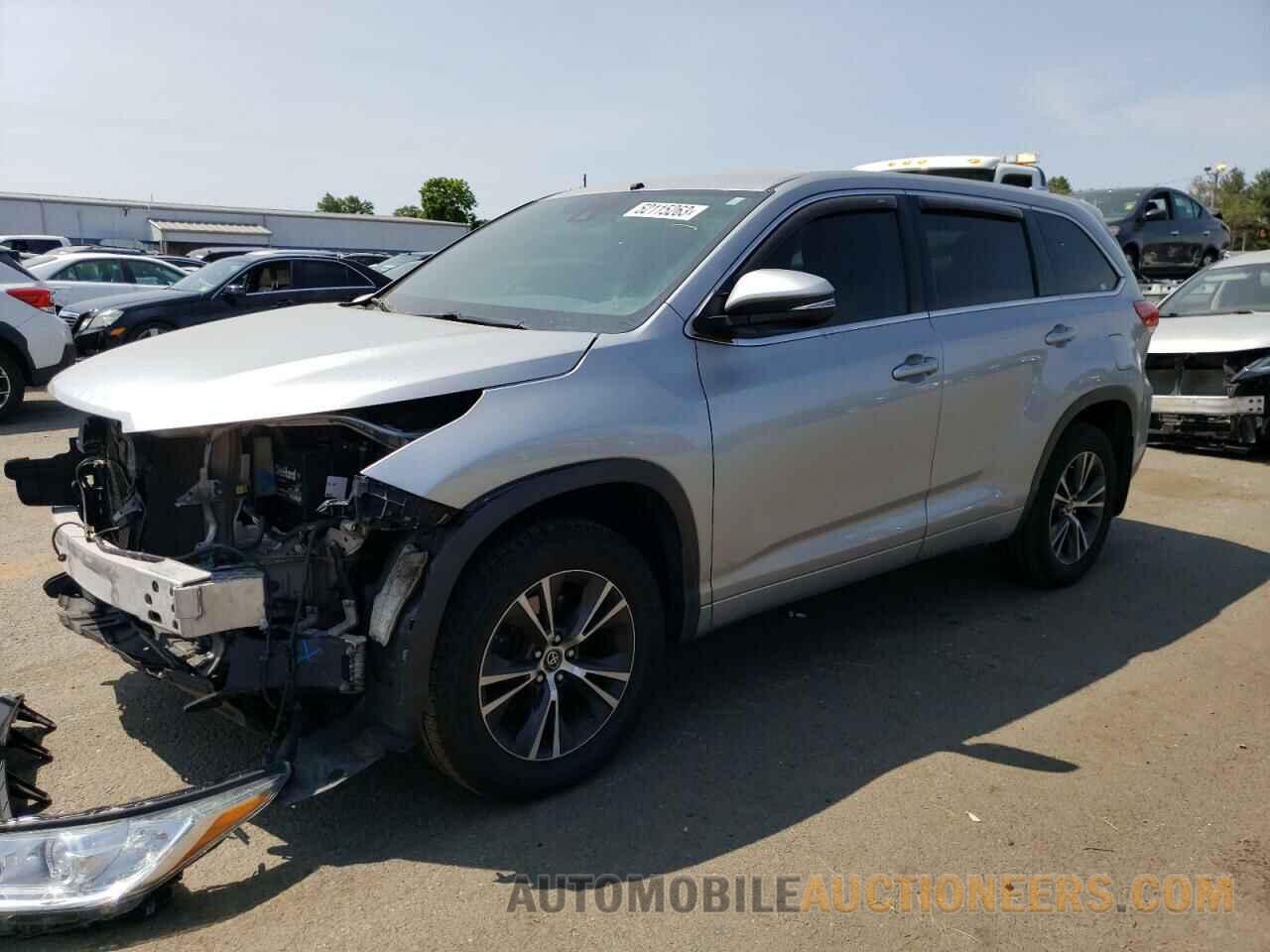 5TDBZRFH5HS398220 TOYOTA HIGHLANDER 2017