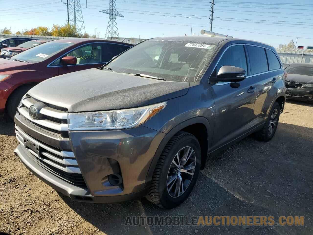 5TDBZRFH5HS441289 TOYOTA HIGHLANDER 2017