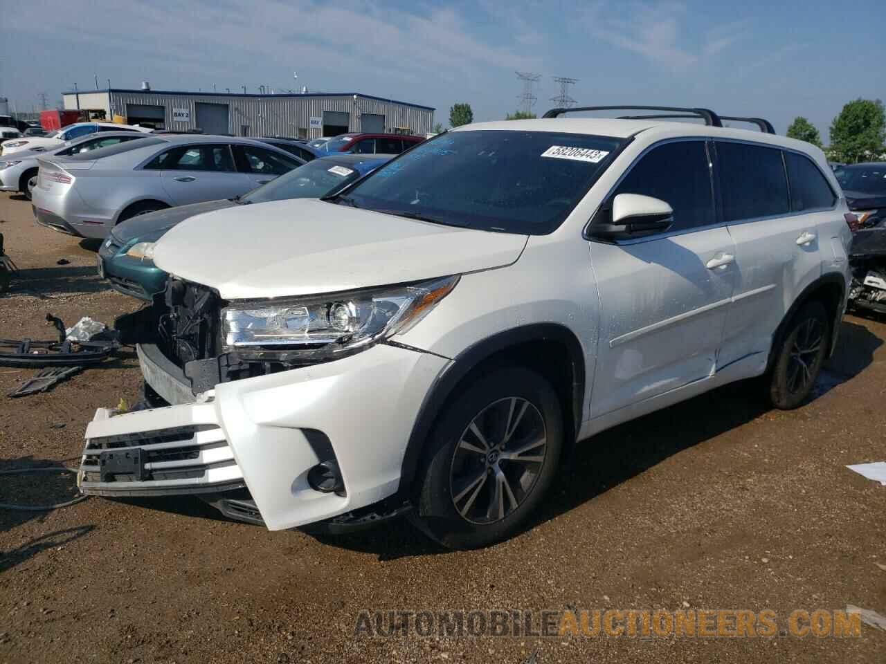 5TDBZRFH5HS480481 TOYOTA HIGHLANDER 2017