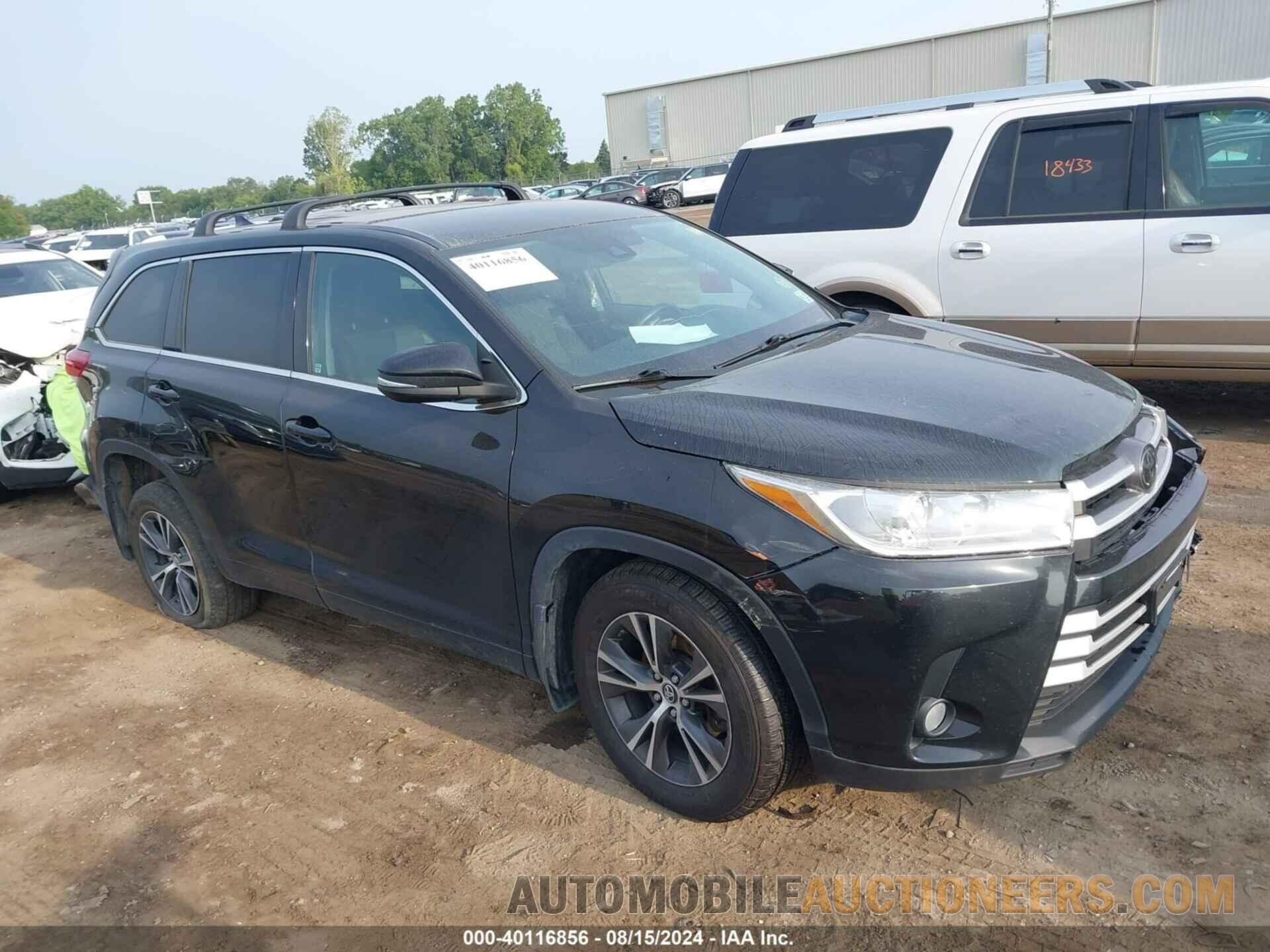 5TDBZRFH5JS805720 TOYOTA HIGHLANDER 2018