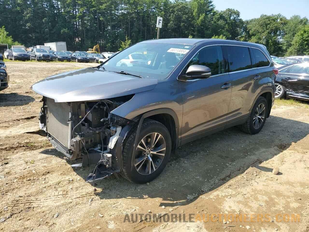 5TDBZRFH5JS811002 TOYOTA HIGHLANDER 2018