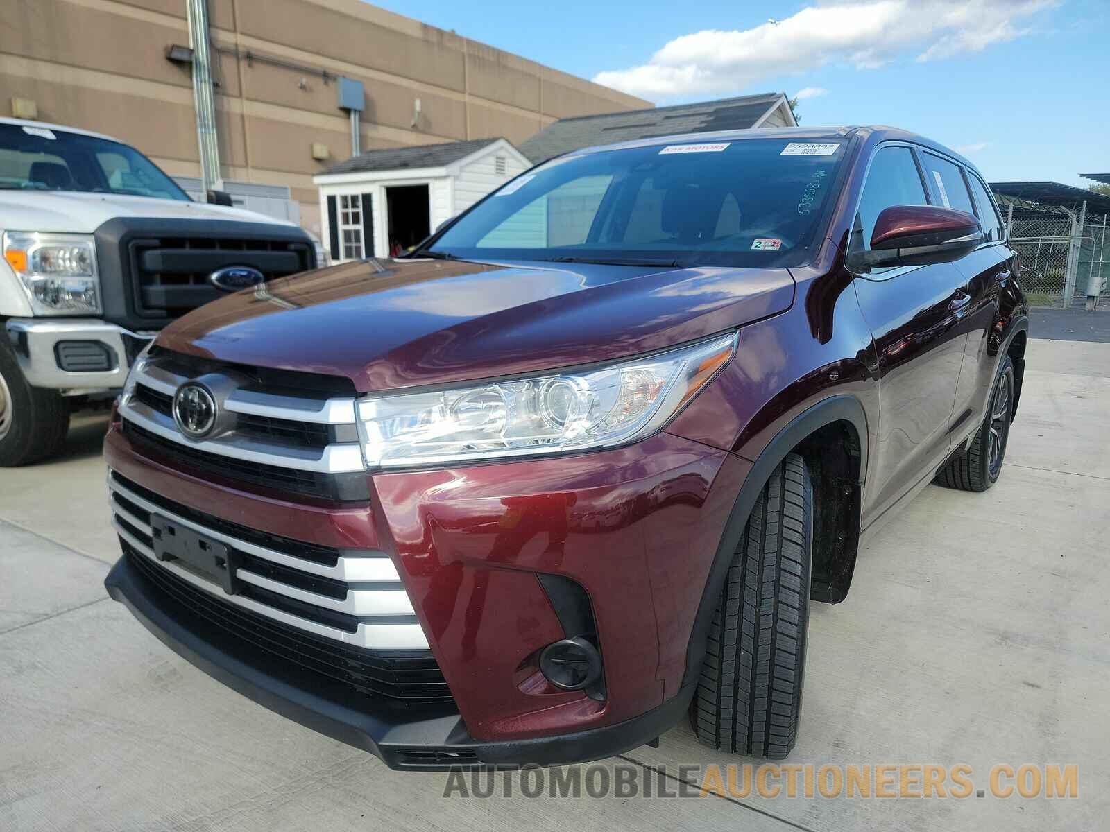 5TDBZRFH5JS818337 Toyota Highlander 2018