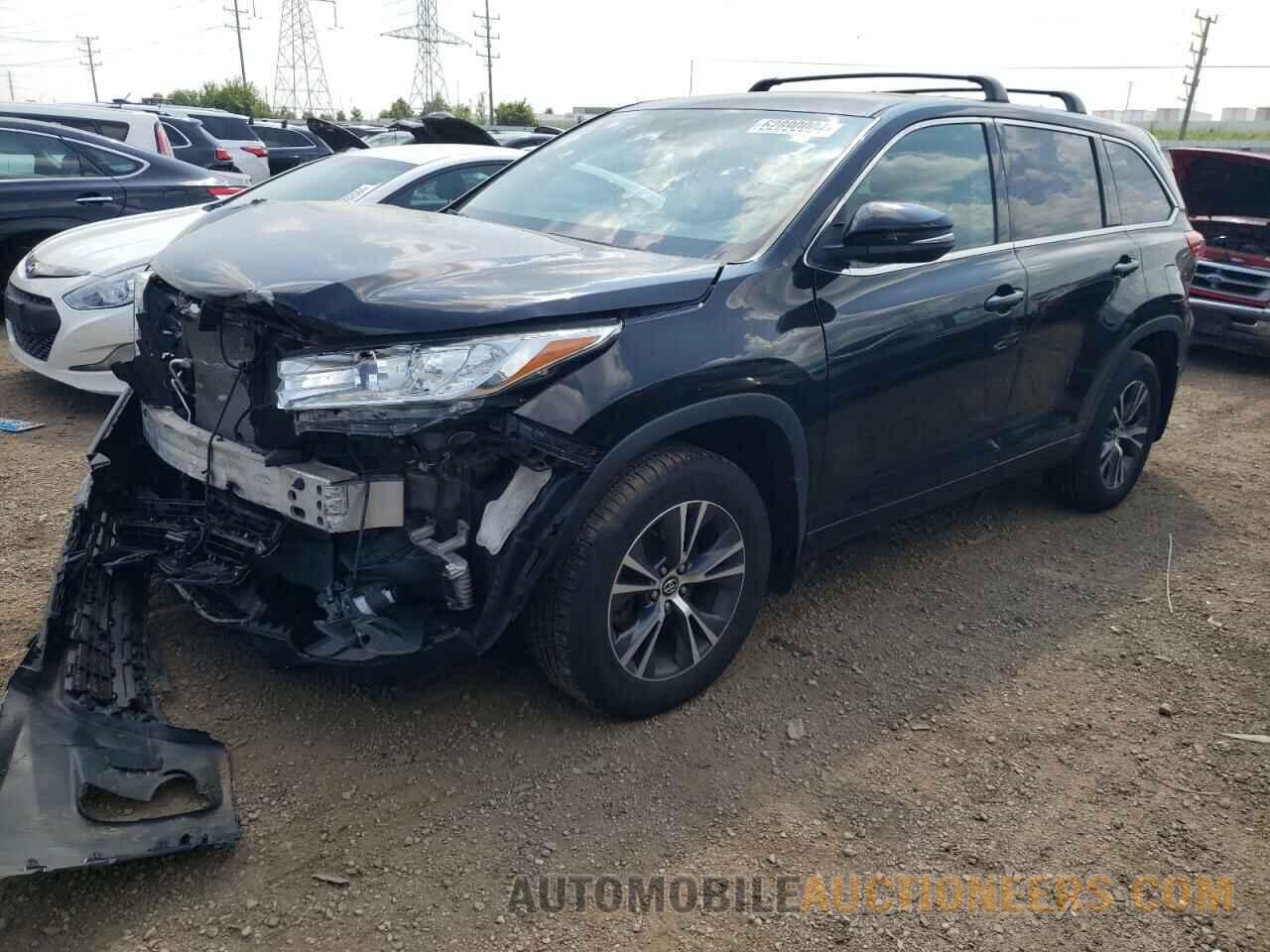 5TDBZRFH5JS848499 TOYOTA HIGHLANDER 2018