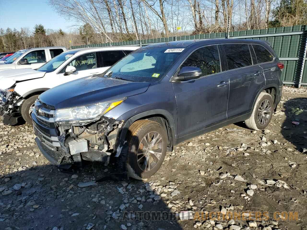 5TDBZRFH5KS701777 TOYOTA HIGHLANDER 2019