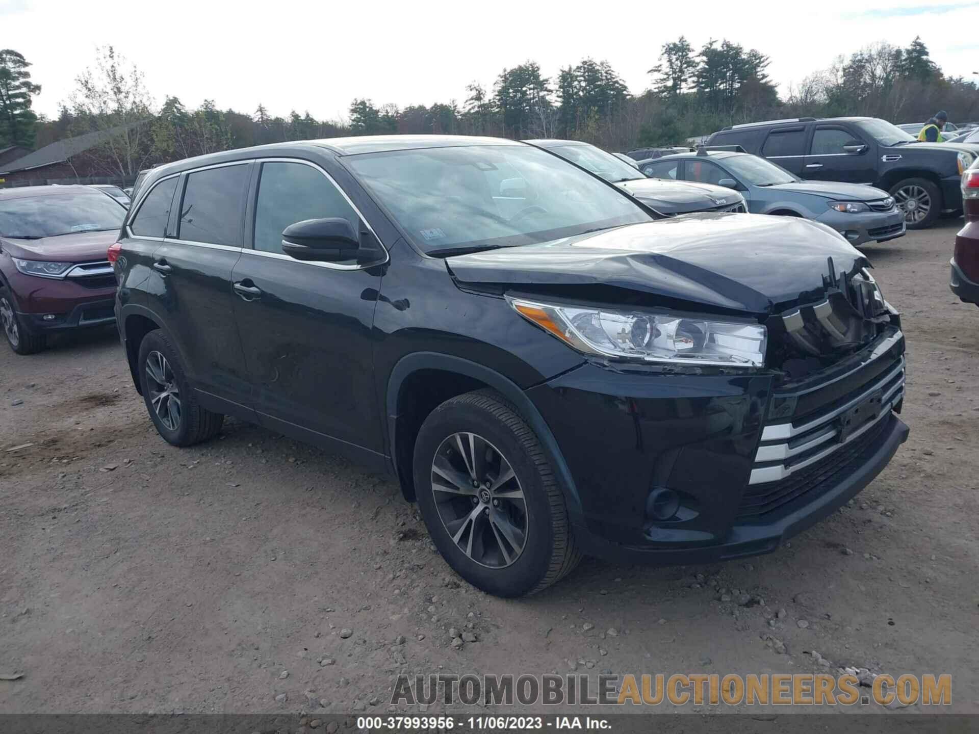 5TDBZRFH5KS702718 TOYOTA HIGHLANDER 2019