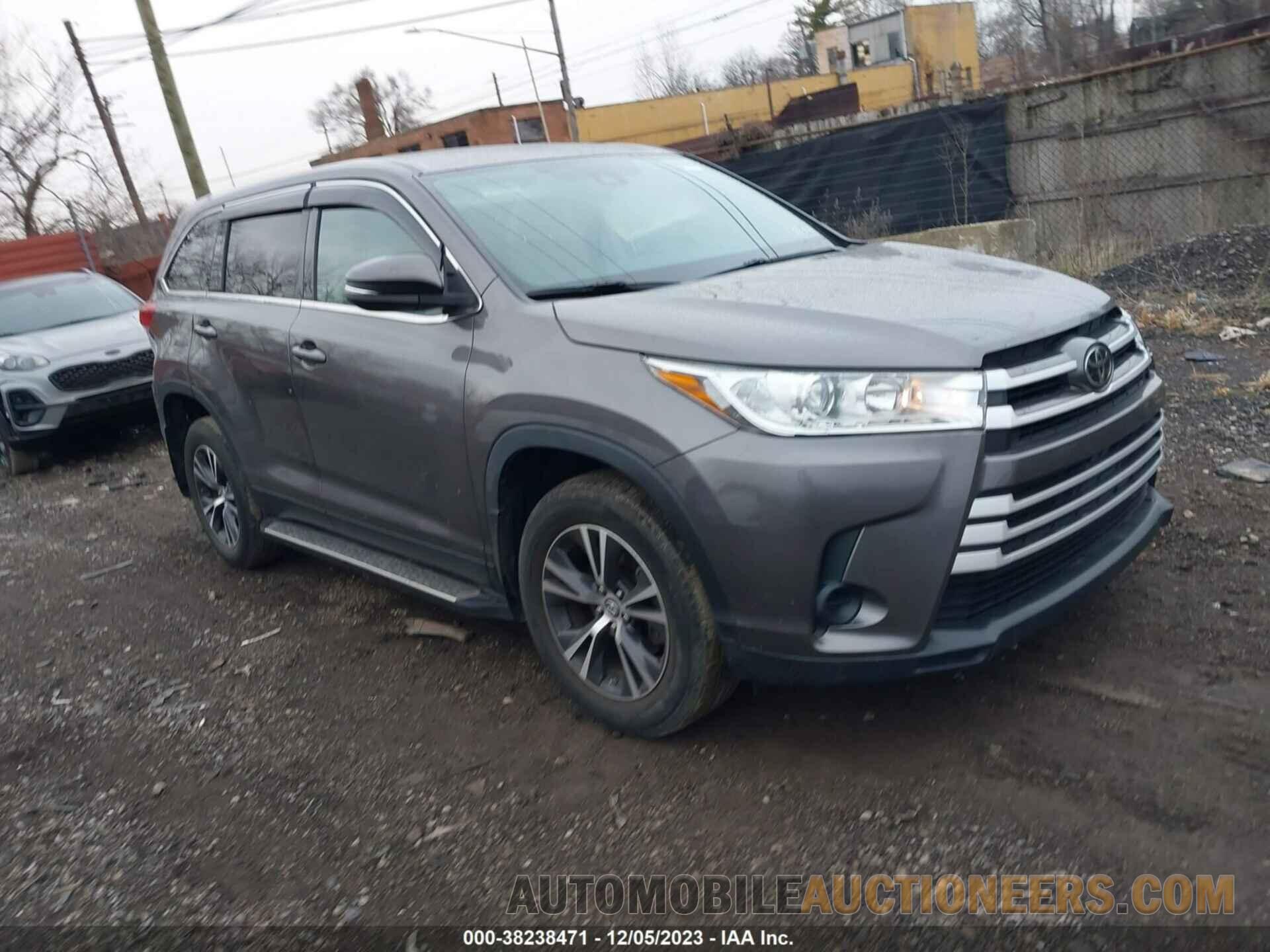 5TDBZRFH5KS706364 TOYOTA HIGHLANDER 2019