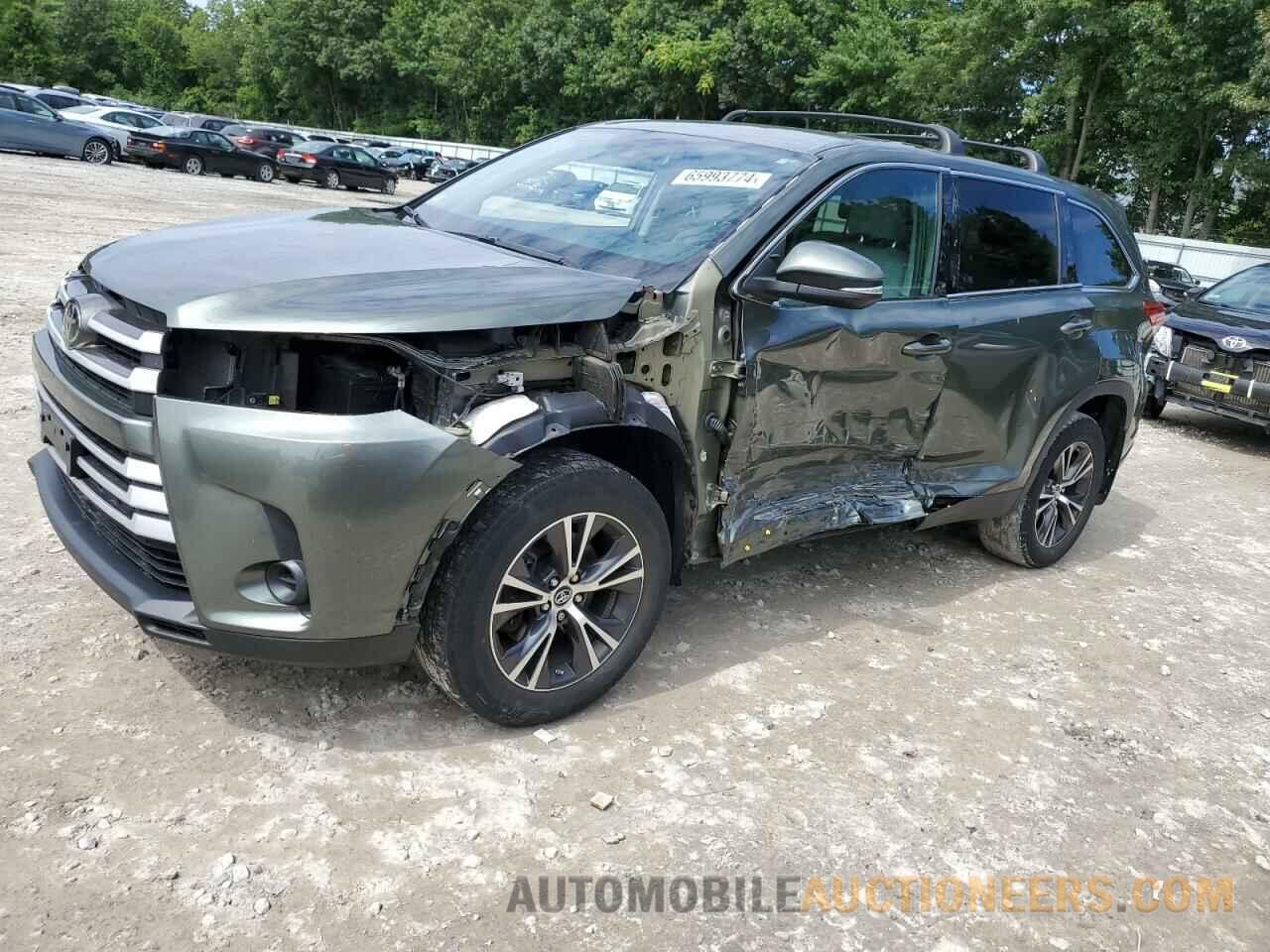 5TDBZRFH5KS722077 TOYOTA HIGHLANDER 2019