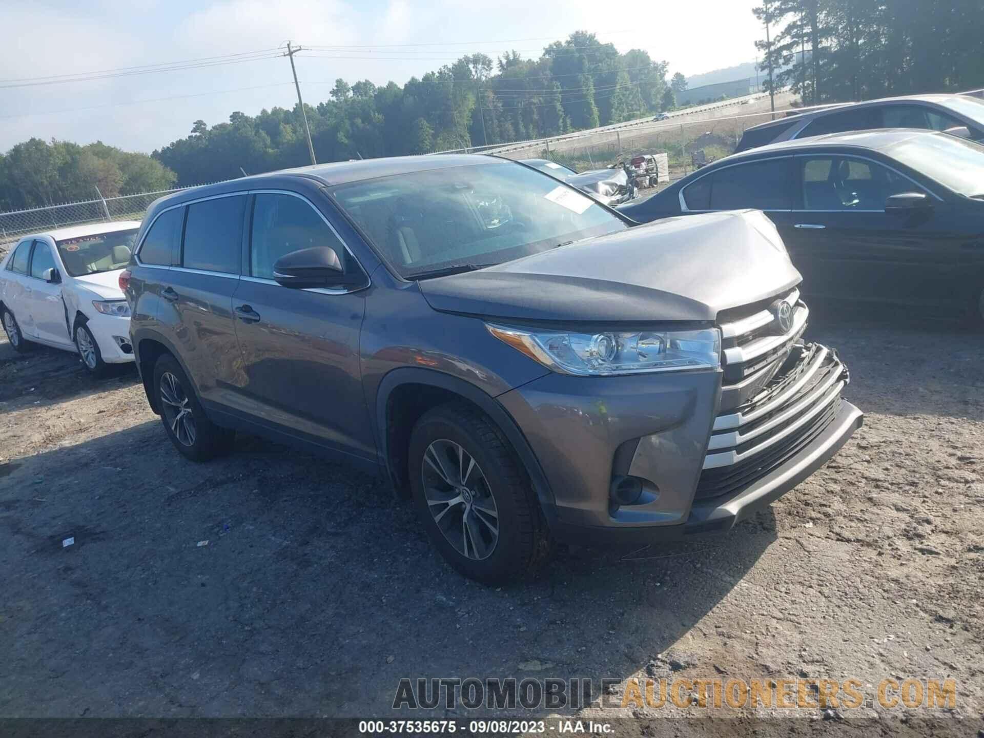 5TDBZRFH5KS739624 TOYOTA HIGHLANDER 2019