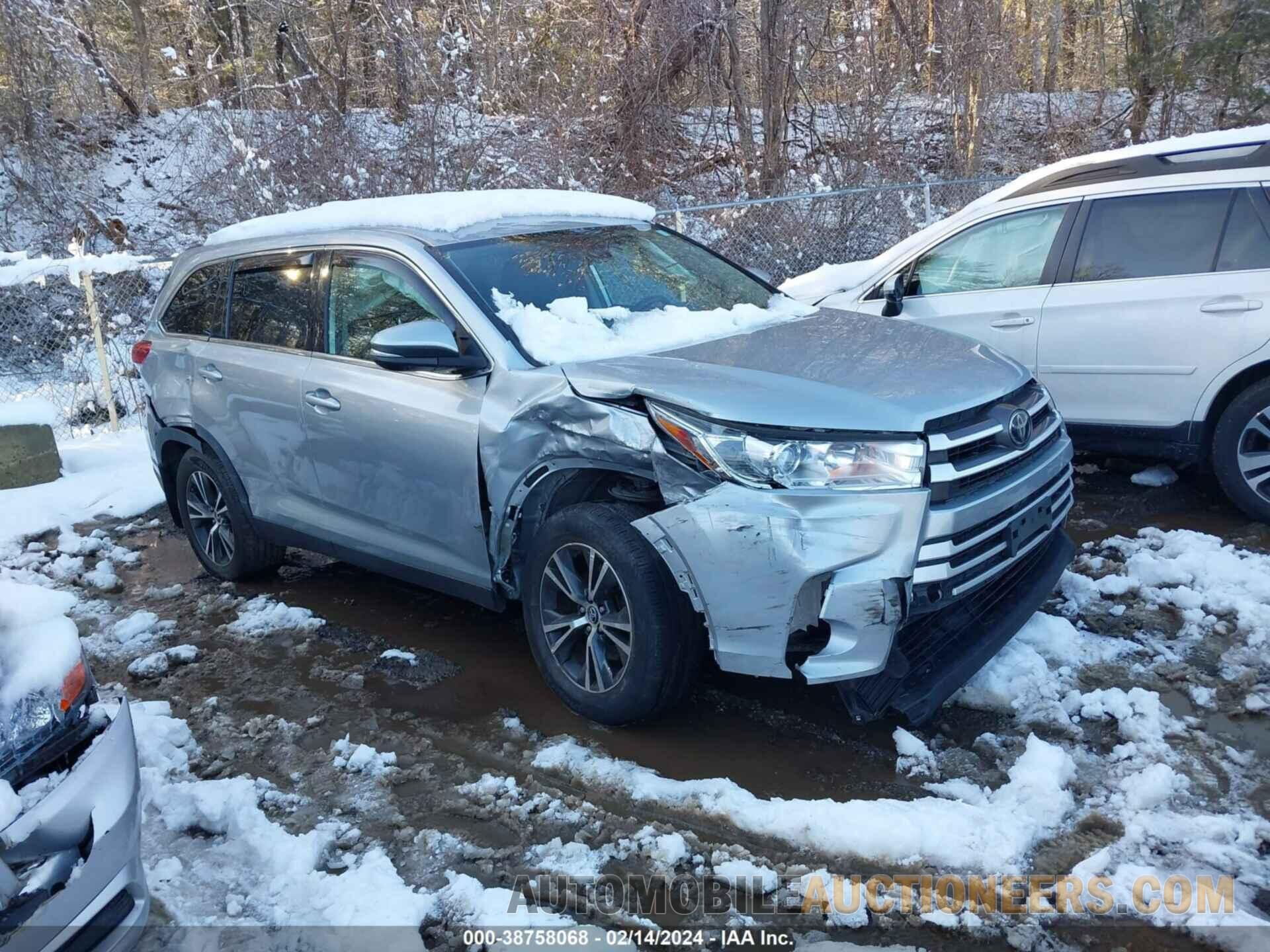 5TDBZRFH5KS924594 TOYOTA HIGHLANDER 2019