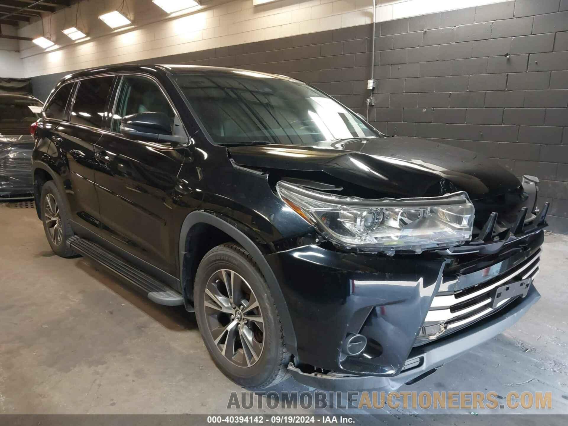 5TDBZRFH5KS952492 TOYOTA HIGHLANDER 2019