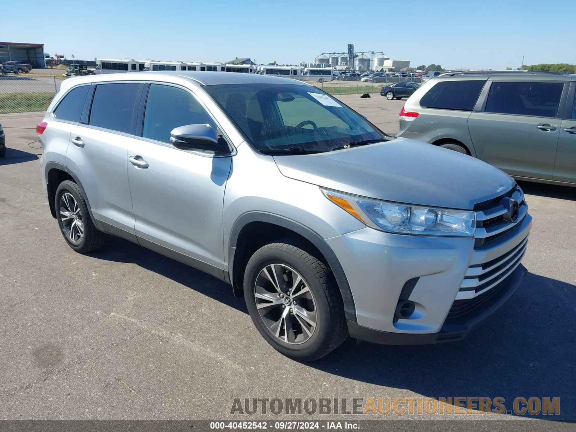 5TDBZRFH5KS984892 TOYOTA HIGHLANDER 2019