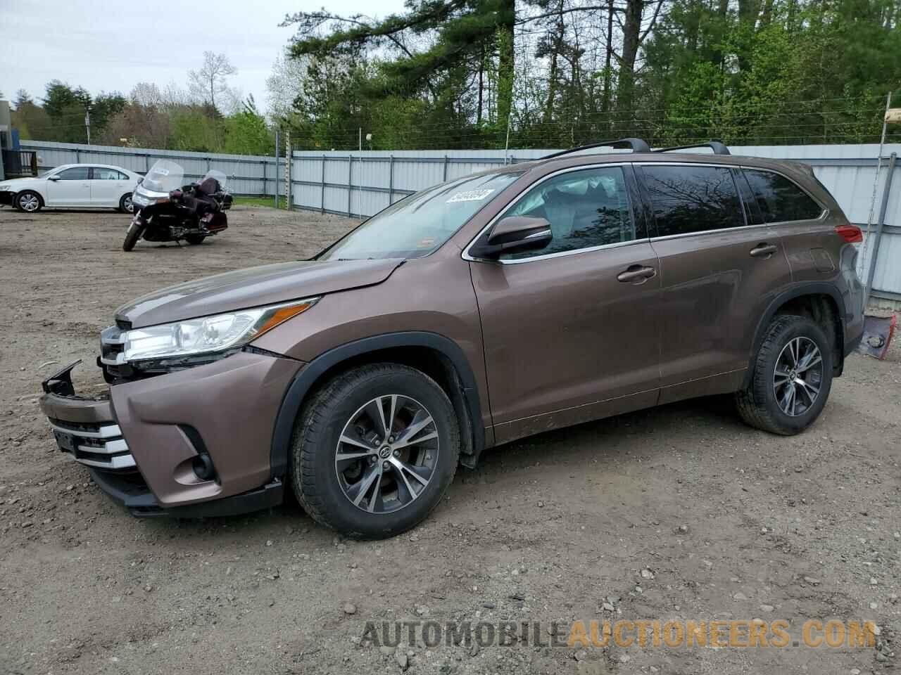 5TDBZRFH6HS377540 TOYOTA HIGHLANDER 2017