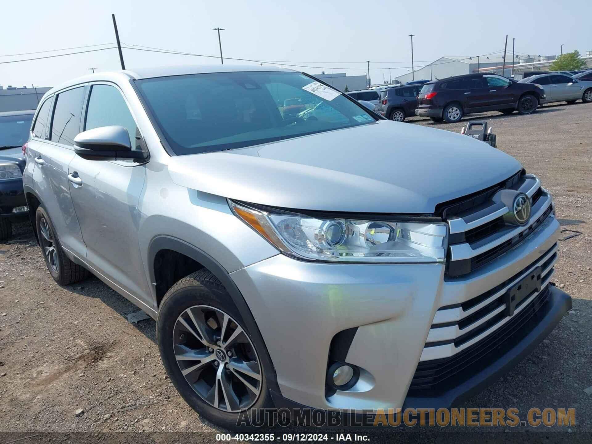 5TDBZRFH6HS424467 TOYOTA HIGHLANDER 2017