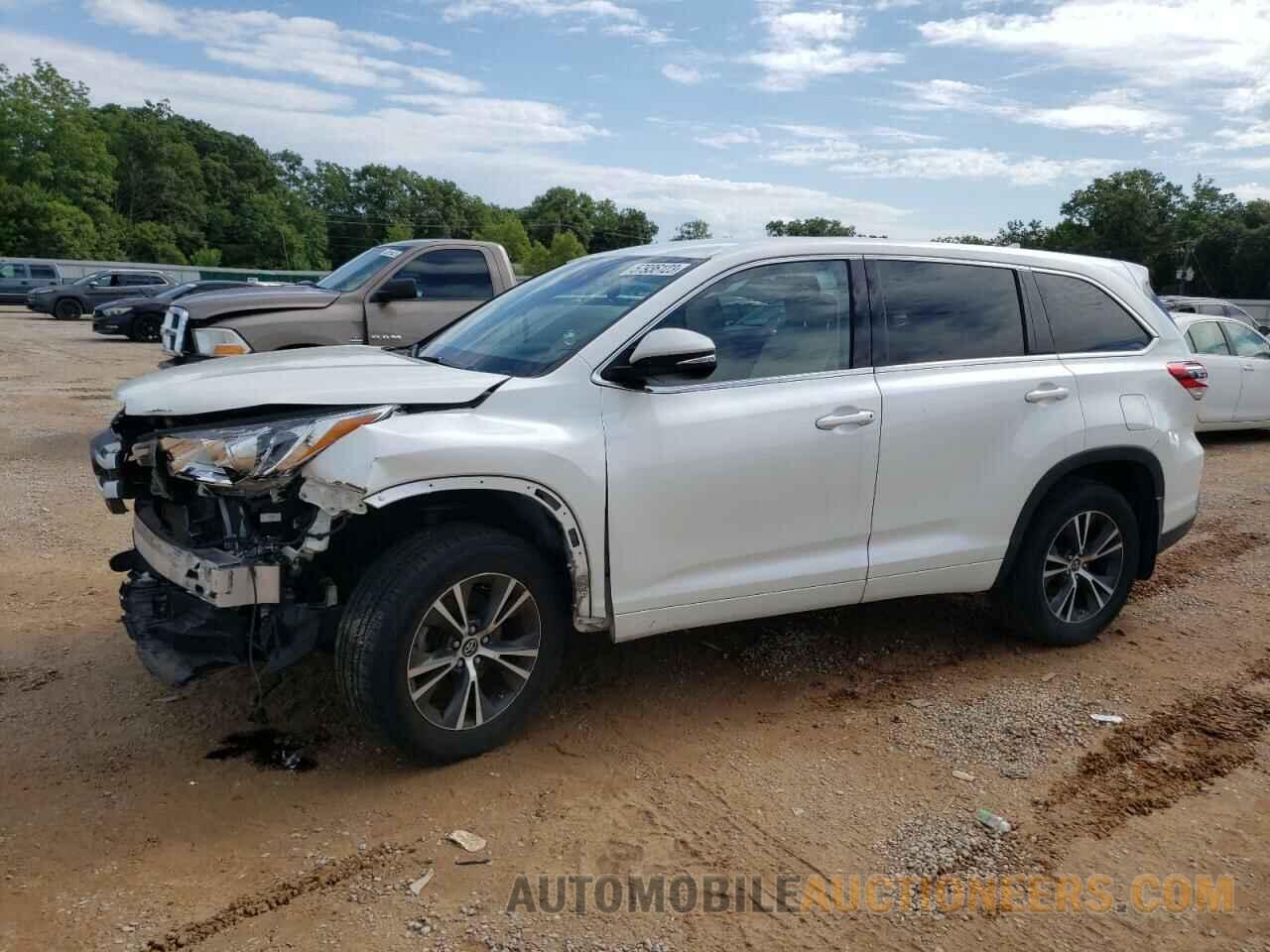 5TDBZRFH6HS433542 TOYOTA HIGHLANDER 2017