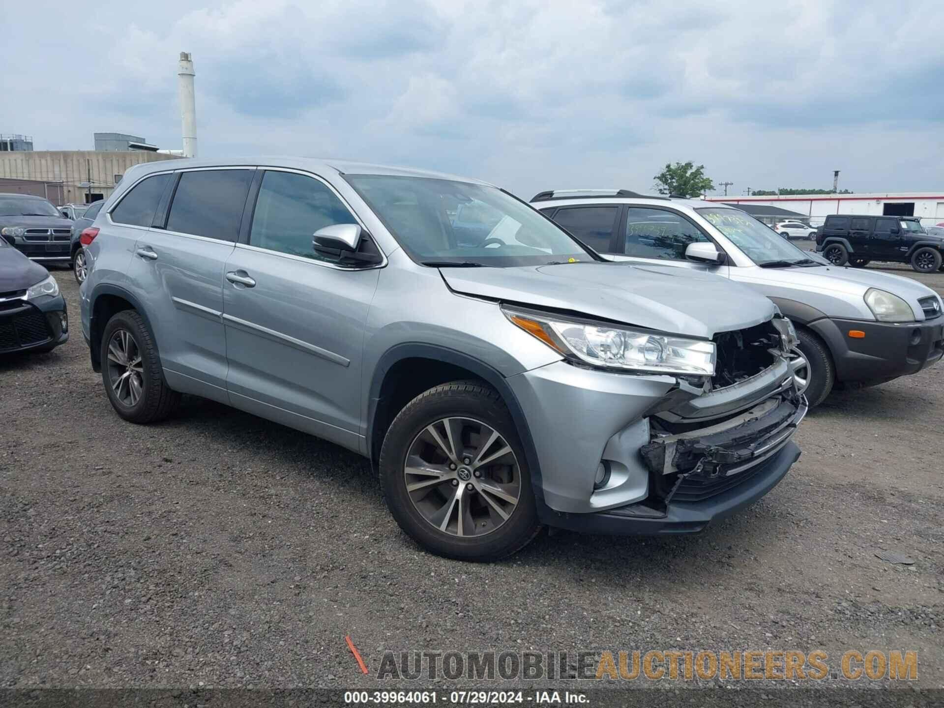 5TDBZRFH6HS457176 TOYOTA HIGHLANDER 2017