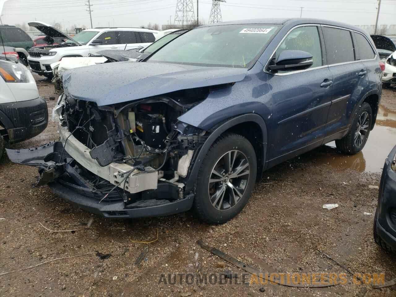 5TDBZRFH6JS484769 TOYOTA HIGHLANDER 2018