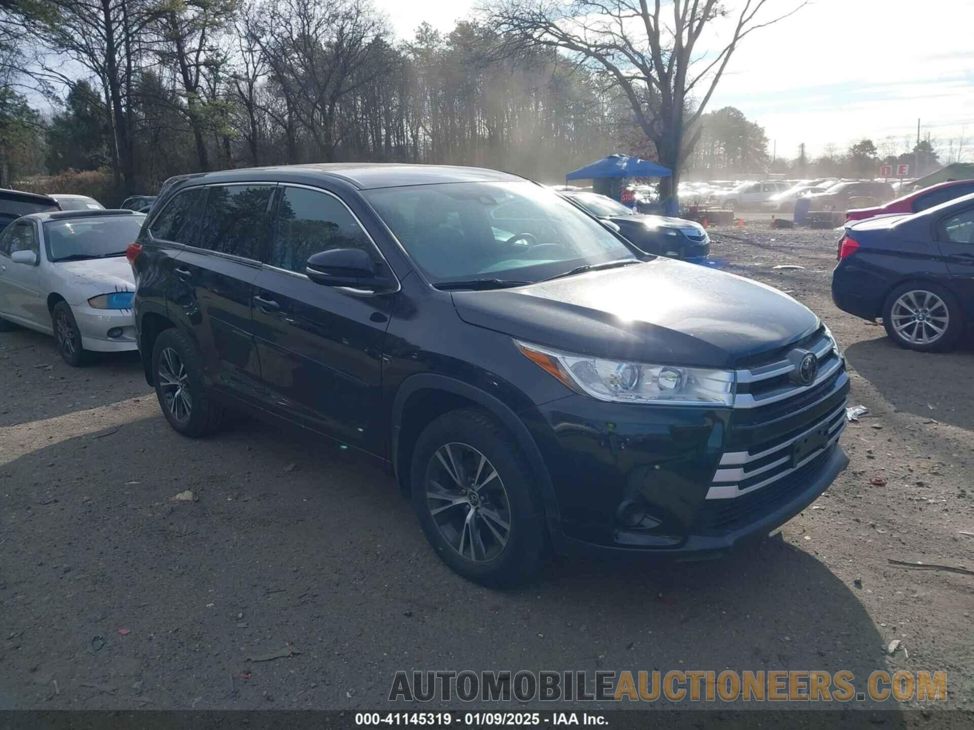 5TDBZRFH6JS496291 TOYOTA HIGHLANDER 2018