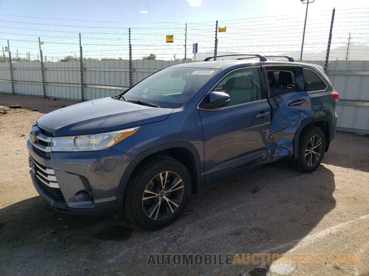 5TDBZRFH6JS838712 TOYOTA HIGHLANDER 2018