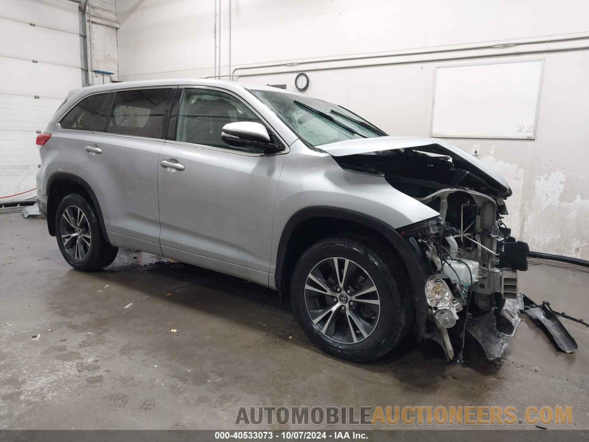 5TDBZRFH6JS849712 TOYOTA HIGHLANDER 2018