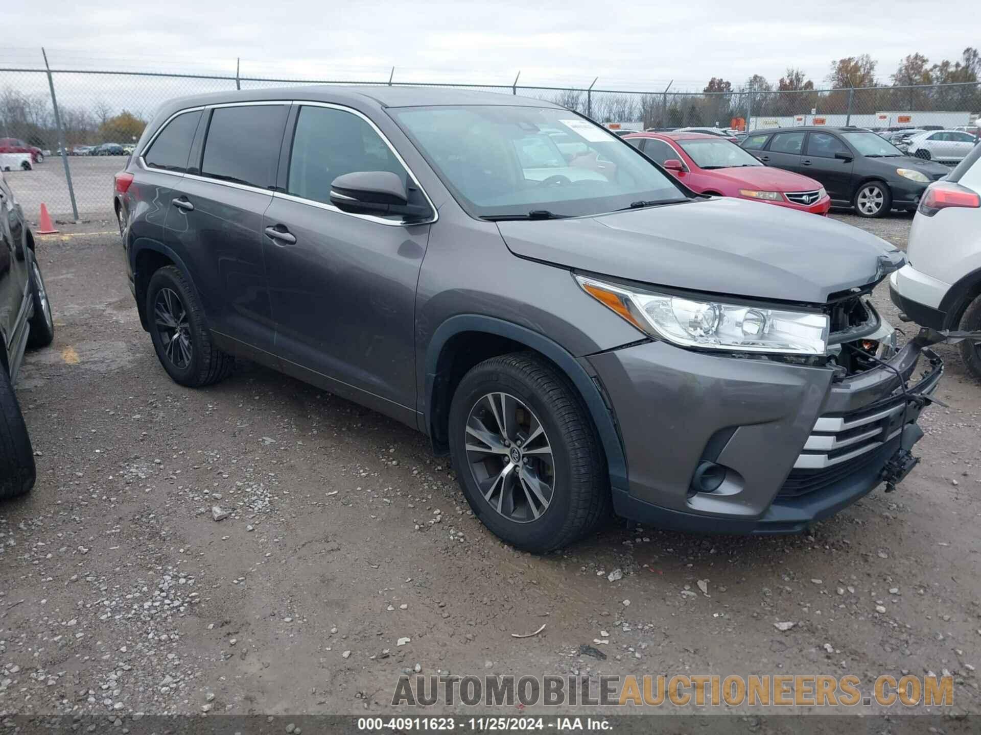 5TDBZRFH6JS908998 TOYOTA HIGHLANDER 2018