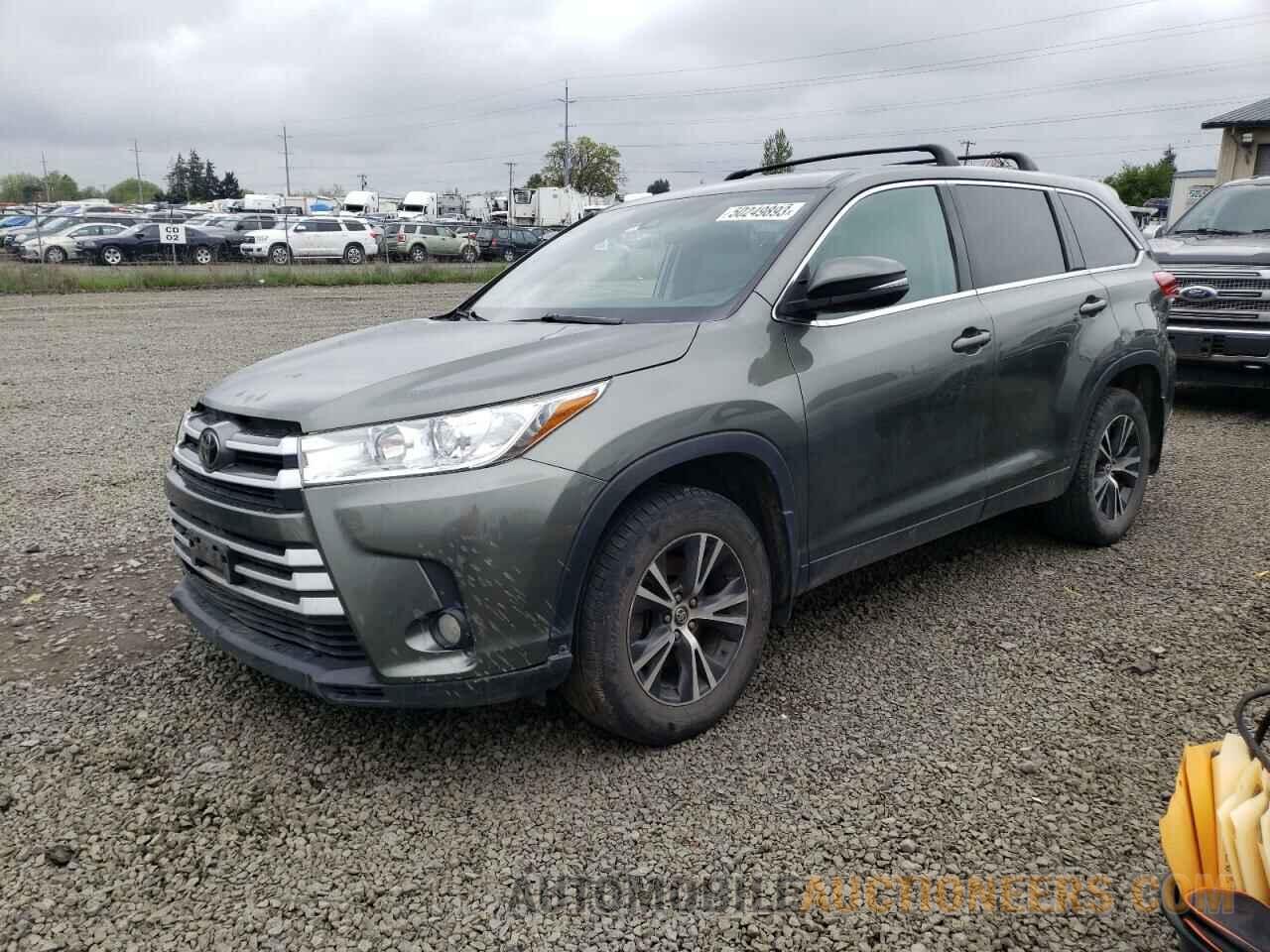 5TDBZRFH6KS927729 TOYOTA HIGHLANDER 2019