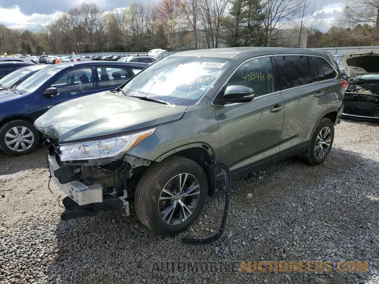 5TDBZRFH6KS941078 TOYOTA HIGHLANDER 2019