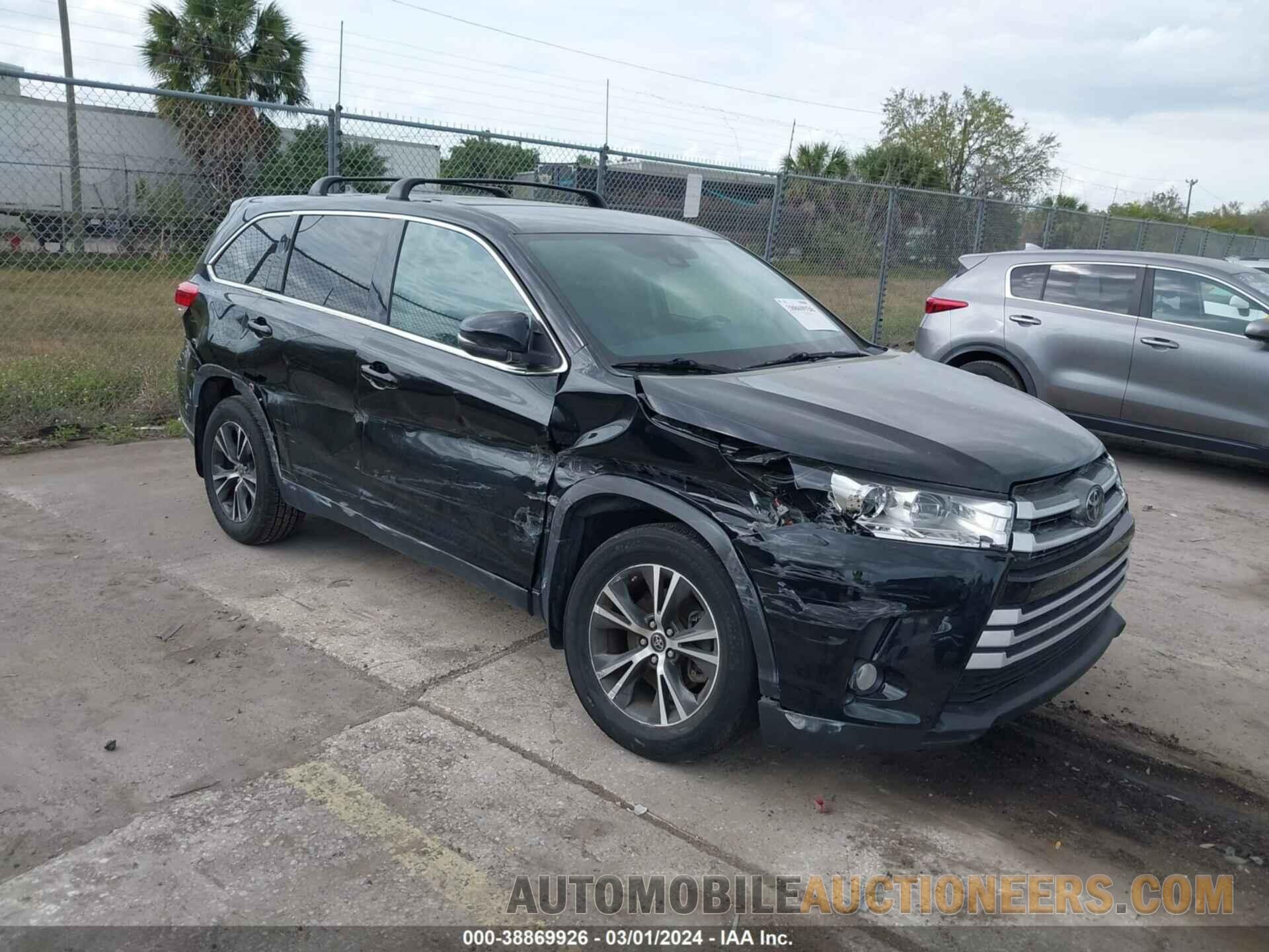 5TDBZRFH6KS947981 TOYOTA HIGHLANDER 2019