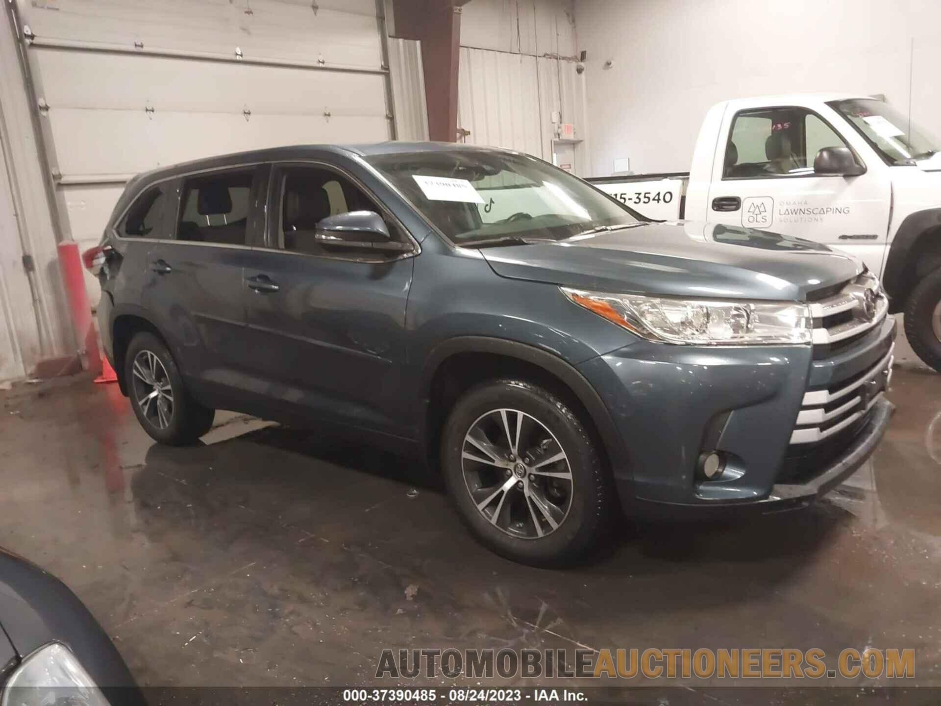 5TDBZRFH6KS951738 TOYOTA HIGHLANDER 2019