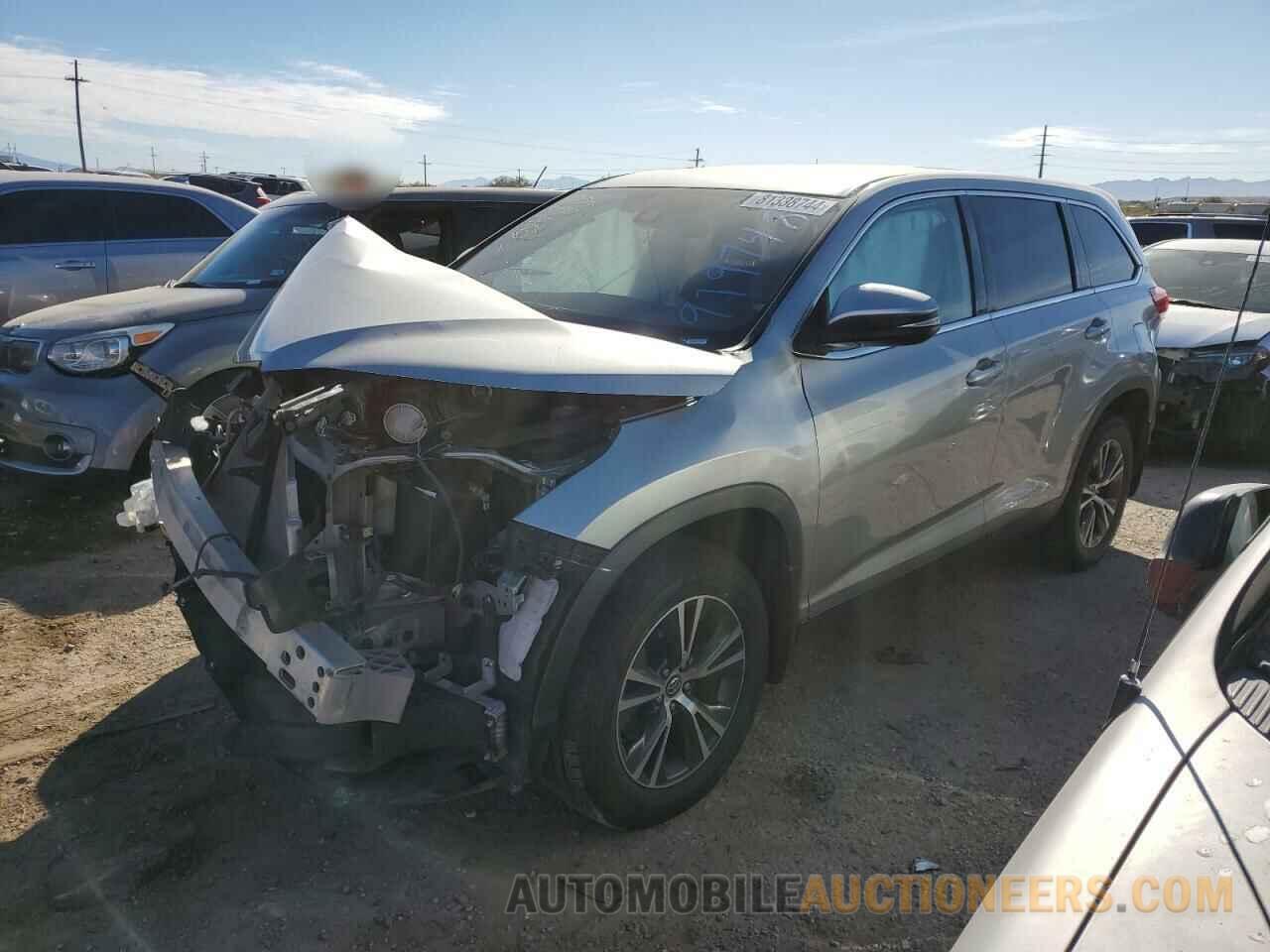 5TDBZRFH6KS979748 TOYOTA HIGHLANDER 2019