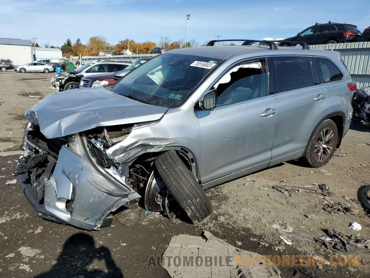 5TDBZRFH7HS358009 TOYOTA HIGHLANDER 2017