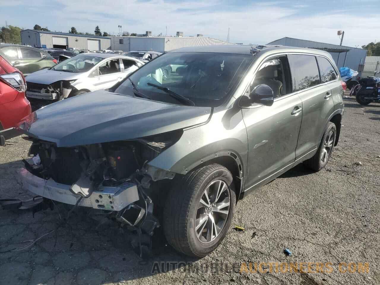 5TDBZRFH7HS436823 TOYOTA HIGHLANDER 2017