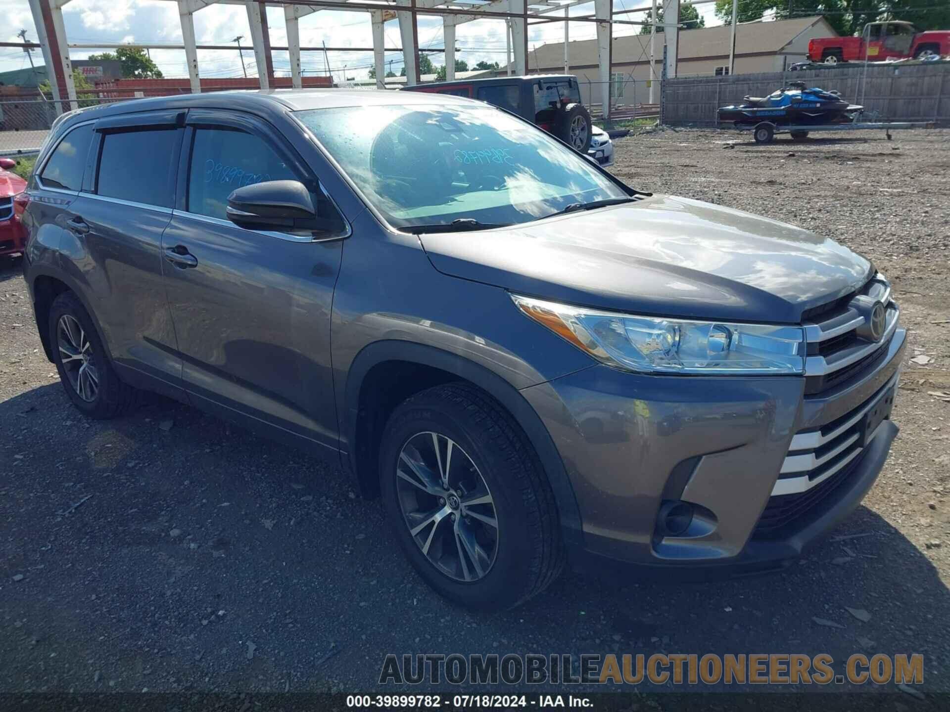 5TDBZRFH7HS471667 TOYOTA HIGHLANDER 2017